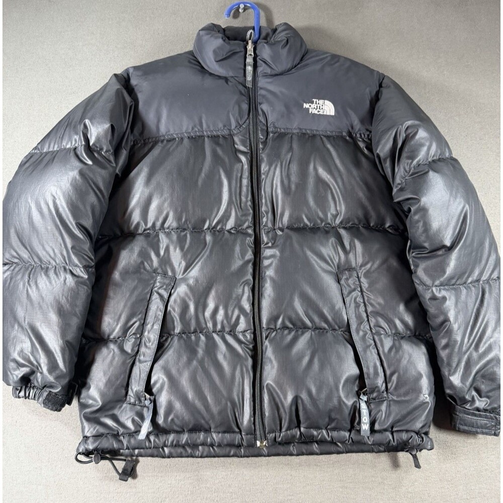 The North Face 600 Down Puffer Jacket Boys L Black Winter Ski Snowboard Youth